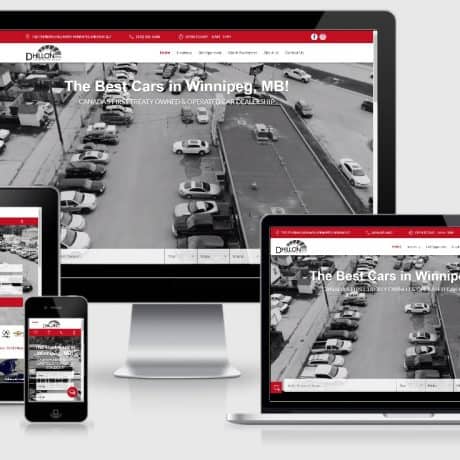 Brand New & Fully Integrated Website for Dhillon Automotive Group Rolled Out!